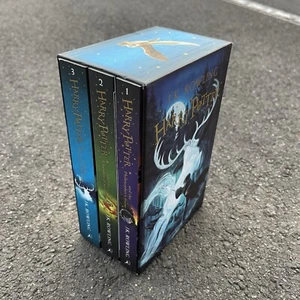 Harry Potter 1-3 Box Set: a Magical Adventure Begins Books by J.K. Rowling - Picture 1 of 8