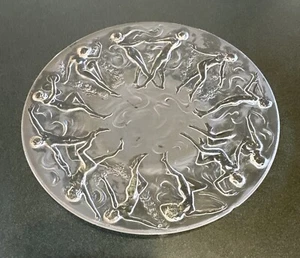 Lovely Consolidated Glass 8 3/8”Dancing Nymph Plate~Art Deco~Rare Exc Condition - Picture 1 of 11