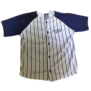 High Energy Jersey Shirt Youth Short Sleeve Las Vegas Pinstripe Multicolor - Picture 1 of 6