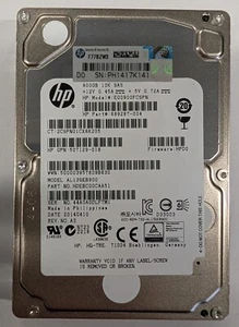 HP 900GB AL13SEB900 2.5" SAS Hard Drive EG0900FCSPN - Picture 1 of 2