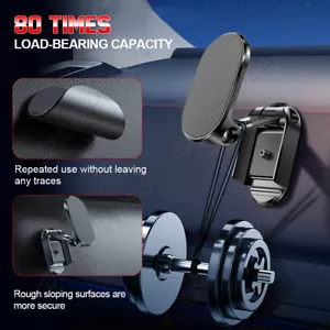 Magnetic Phone Holder for Car, Dashboard Car Phone Holder Mount X1 - Picture 1 of 23