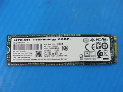 HP 15-dq100 Lite-On 128GB M.2 SSD Solid State Drive CV8-8E128-HP L15189-001 - Image 1 of 2