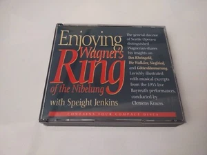 1996 ENJOYING WAGNER'S RING OF THE NIBELUNG SPEIGHT JENKINS 4 CDS HBP 49263 - Picture 1 of 6