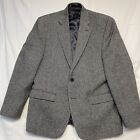 LAUREN Ralph Lauren Gray Herringbone Soft Tweed SportCoat Jacket 38S