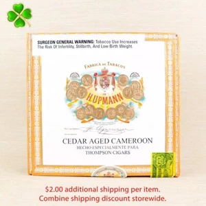 H. Upmann Lonsdale Cedar Aged Cameroon Empty Wood Cigar Box 7.5" x 7.25" x 1.75" - Picture 1 of 12