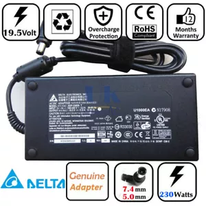 Genuine 230W AC Adapter Charger For Asus ROG G750JZ G750JZ-DS71 G750JZ-XS72 Cord - Picture 1 of 6