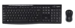 Logitech K270 Wireless Keyboard and M185 Mouse Combo with Nano Receiver - Picture 1 of 4