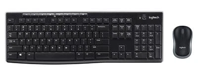 Logitech K270 Wireless Keyboard and M185 Mouse Combo with Nano Receiver - Image 1 of 4