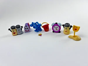 Blues Clues 7 Figure Set Lot Viacom Just Play 2019 Mailbox Salt Peppery Tickey - Foto 1 di 12