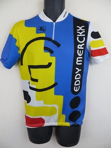 Caratti GIORDANA Eddy Merckx Radfahren Trikot Top Shirt Fahrrad Vintage Herren Large L - Bild 1 von 6
