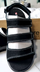 Revere capri sandals, black, size 5, brand new with a box. - Picture 1 of 8
