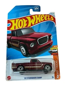 Hot Wheels '63 Studebaker Champ 155/250 HW Hot Trucks 9/10 2021 NEW - Picture 1 of 3