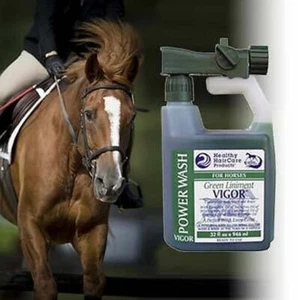 HEALTHY HAIRCARE Vigor Liniment Power Wash Invigorates 32 oz Equine Grooming - Picture 1 of 1