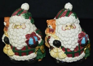 Salero y pimentero de Navidad Papá Noel soluciones clásicas importación jay loza - Imagen 1 de 12