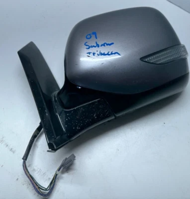 Espejo retrovisor eléctrico gris con visión lateral izquierda para conductor Subaru Tribeca 2008-2014 Foto 1 de 4