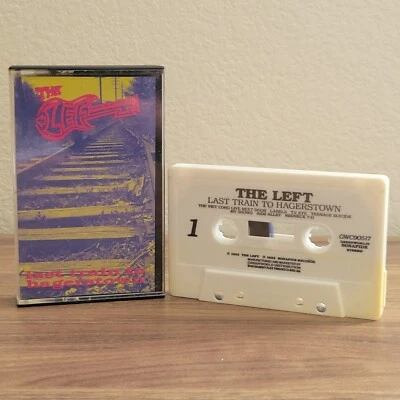 The Left Last Train To Hagerstown Cassette Tape OG 1985 Punk Hardcore - Image 1 of 3