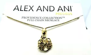 NEW Authentic Alex and Ani Path of Life 14kt Gold Plated Bracelet Adjustable - Picture 1 of 3