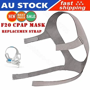 2X Replacement Head Strap Headgear Shoulder Belt For ResMed F10 Or F20 CPAP Mask - Picture 1 of 5
