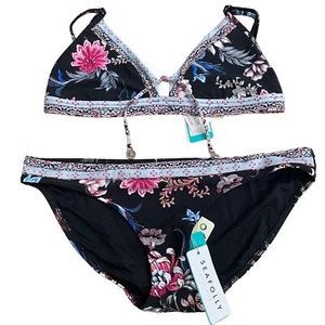 Traje de baño Seafolly de 2 piezas talla 10 - Imagen 1 de 6