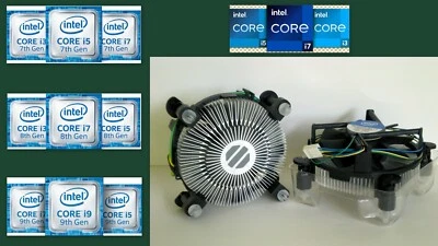 i5-8400 i5-8400T Cooling Fan Heatsink for Intel 8th Gen CPU Socket LGA1151 - New - Image 1 of 4