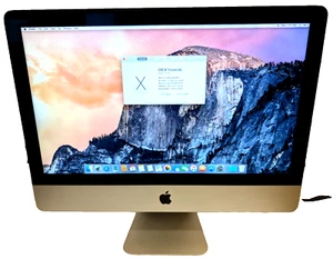 Apple iMac 21.5" : Intel Core i5 4570R @ 2.7 Ghz, 8GB Ram, 1 TB HDD - Photo 1/4