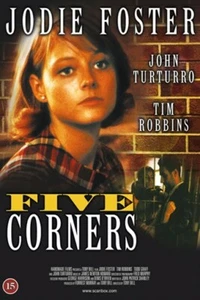 1987 JODIE FOSTER five corners movie poster 20x30 NEW YORK 1960s HOT rare - Picture 1 of 1