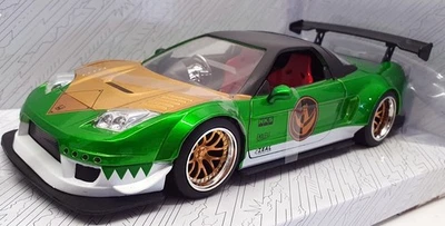 Jada 1/24 Scale Diecast 31909 - 2002 Honda NSX Type R Green Power Ranger - Image 1 of 4