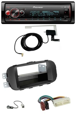 Pioneer Bluetooth DAB USB MP3 Autoradio für Kia Soul (PS, 16-19) - schwarz - Bild 1 von 4