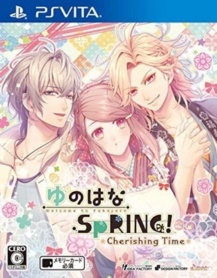PS VITA Yunohana SpRING! Cherishing Time Free Shipping with Tracking# New Japan - Image 1 of 4