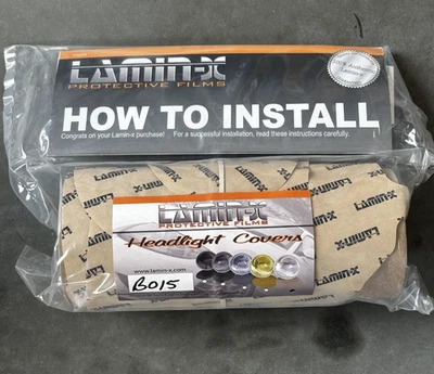 Lamin-X Pre-cut Headlight Protective Film for 2004-2010 BMW X3 CLEAR - Image 1 of 4