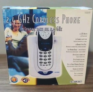 CURTIS TC981 2.4 GHZ CORDLESS PHONE WITH DISPLAY *BRAND NEW* - Picture 1 of 6