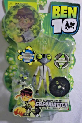 Ben 10 Ben Tennyson is Greymatter Alien Collection Ban Dai 2006 Nuevo en caja Foto 1 de 4
