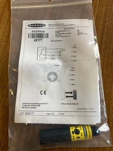 Banner S18-2VPDS-Q8 PROX SWITCH W/ MQDC-430A CABLE NEW!! - Picture 1 of 3