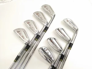 Set Of 8 Spalding Top-Flite Red Top Professional Irons 3I-9I/Pw Genuine Steel Sh - Picture 1 of 10