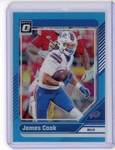 2024 Donruss Optic #20 James Cook Aqua - Bild 1 von 2