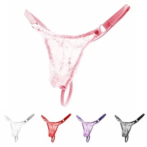 Einheitsgröße Slip Unterwäsche Höschen Sissy T-Back Tanga Unterhose Bikini - Bild 1 von 14