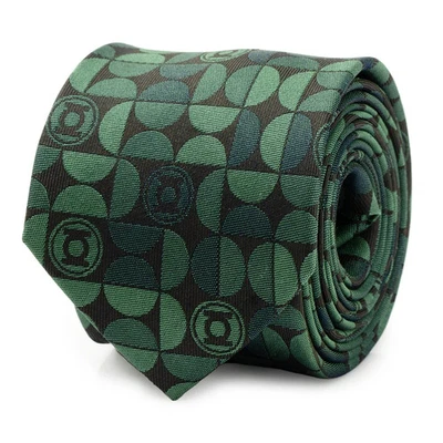 DC Comics Green Lantern Charcoal Men's Tie - Image 1 of 4
