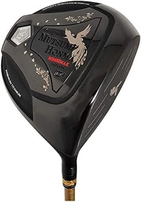 Mutsumi Honma Phoenix Titanium Driver Left-handed Flex SR 46.5 Inches Black F/S - Image 1 of 4