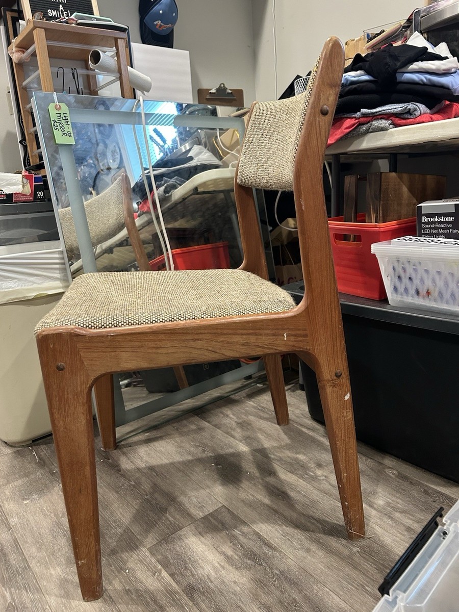 Teak Mid-Century Modern Antique Dining Chairs for sale | eBay Teak Mid-Century Modern Antique Dining Chairs for sale | eBay