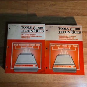 OTC Monitor 2000 ASIAN IMPORTS Manuals through 1989 toyota nissan subaru isuzu - Picture 1 of 8