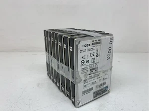 Lot of 8 HGST HUC109090CSS600 900GB 10K RPM 2.5" SAS 6Gb/s HDD - Used - Picture 1 of 1