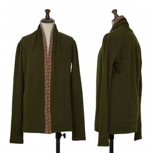 Yohji Yamamoto FEMME Taping Buttonless Knit Cardigan Size 3(K-131508) - Picture 1 of 12