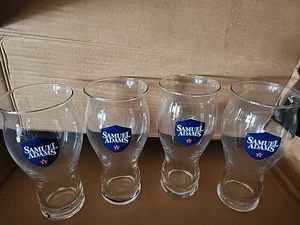 Klassisches 16 Unzen Samuel Adams Lager Perfektes Pint Bierglas "Aus Liebe zum Bier"  - Bild 1 von 7