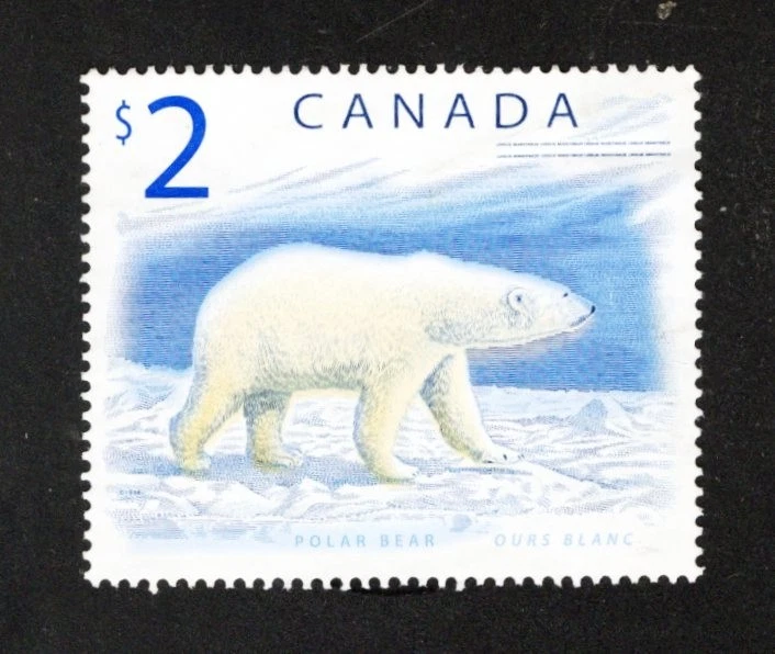 Canada Scott #1690 Polar Bear - Image 1 of 1