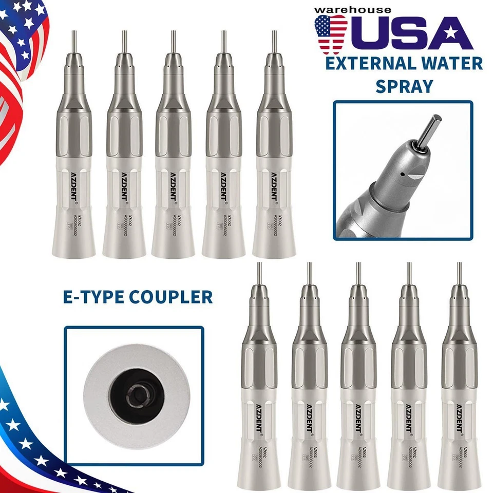 AZDENT AZ001 Dental Low Speed Handpiece and Air Motor 4 Holes