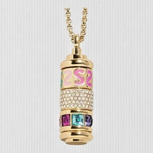 BaubleBar Initial Spinner Pendant Necklace 24" only the top part of the pendant - Picture 1 of 8