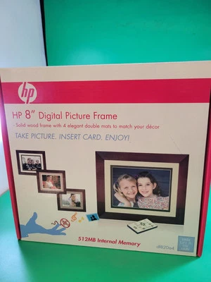 HP 8 Inch Digital Picture Frame df820a4 BRAND NEW - Image 1 of 4