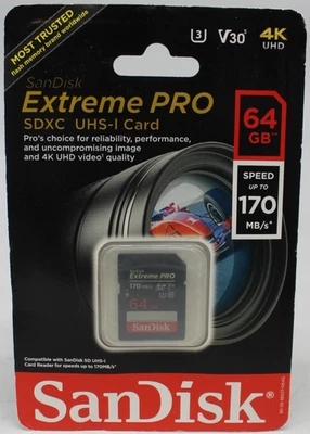 San Disk Exreme PLUS Micro SD Card 128 GB 170 MBs Read 90 MBs Write Memory Card - Image 1 of 4