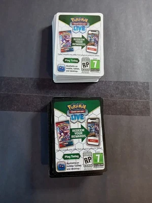 Pokemon TCG Unused Code Cards* Best Deal Around! Volume Prices!  - Image 1 of 2