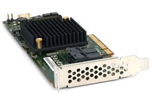 ASR-7805 LP ADAPTEC 1G PCI-E SAS SATA 6GB RAID CONTROLLER LOW PROFILE - Photo 1/7